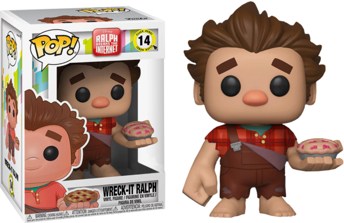 Funko Pop! Ralph Breaks The Internet - Wreck-It Ralph with Pie #14