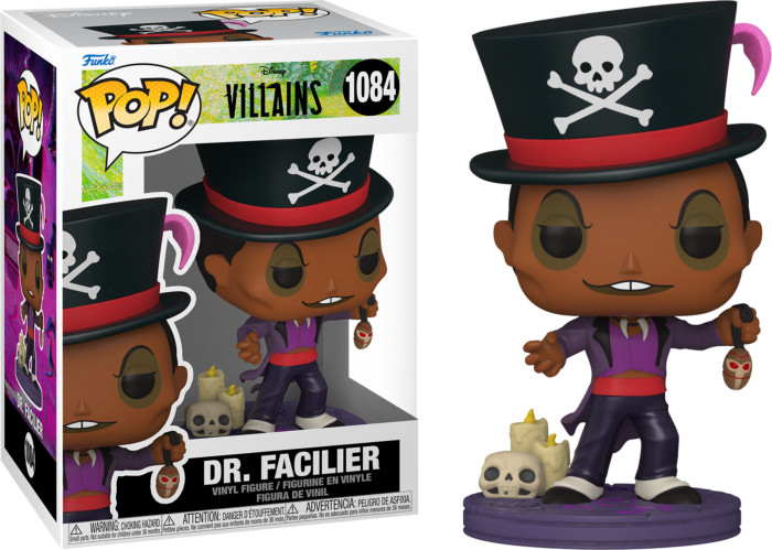 Funko Pop! The Princess and the Frog - Doctor Facilier Ultimate Disney Villains #1084 - Real Pop Mania