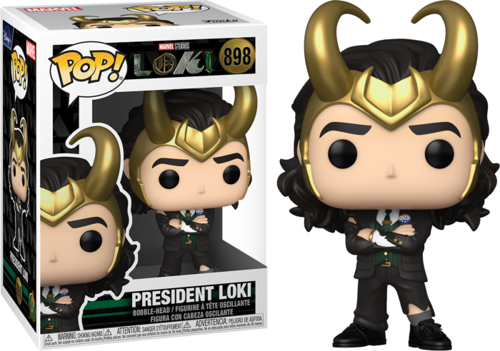 Funko Pop! Loki (2021) - President Loki #898 - Real Pop Mania