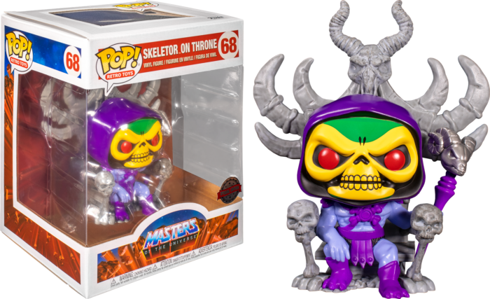 Funko Pop! Masters of the Universe - Skeletor on Throne Deluxe #68 - Real Pop Mania