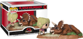 Funko Pop! Jurassic Park - Dr. Ellie Sattler with Triceratops Movie Moments #1198 - Real Pop Mania