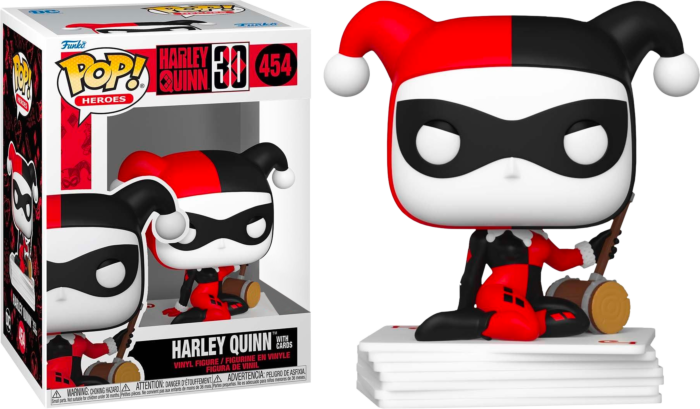 Funko Pop! Batman - Harley Quinn with Cards #454 - Real Pop Mania