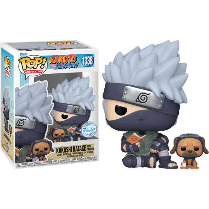 Funko Pop! Naruto: Shippuden - Kakashi Hatake with Pakkun #1338