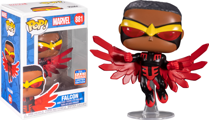 Funko Pop! Marvel Legacy: Falcon - Falcon #881 (2021 Summer Convention Exclusive) - Real Pop Mania