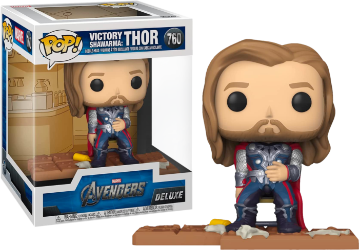 Funko Pop! The Avengers - Thor Victory Shawarma Diorama Deluxe #760 - Real Pop Mania