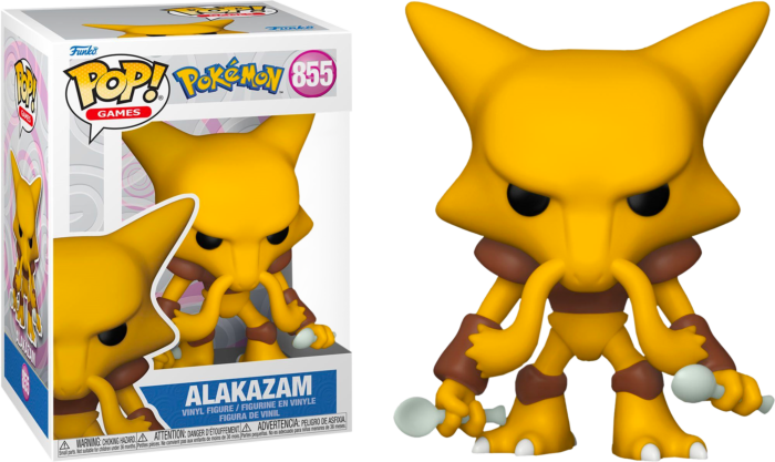 Funko Pop! Pokemon - Alakazam #855 - Real Pop Mania