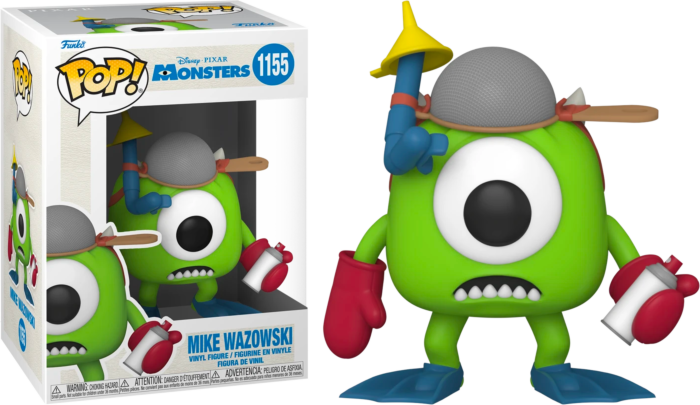 Funko Pop! Monsters, Inc. - Mike Wazowski with Mitts 20th Anniversary #1155