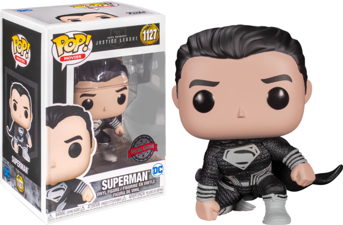Funko Pop! Zack Snyder's Justice League - Superman in Landing Pose #1127 - Real Pop Mania
