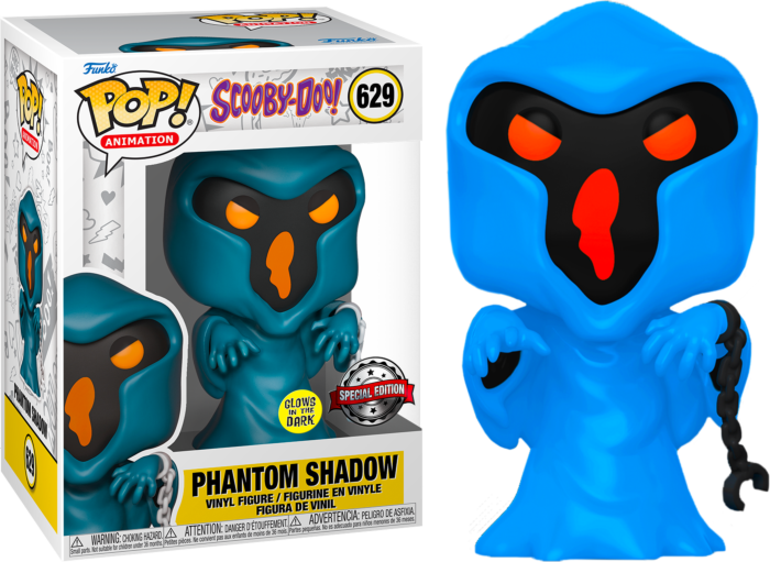 Funko Pop! Scooby-Doo - Phantom Shadow Glow in the Dark #629