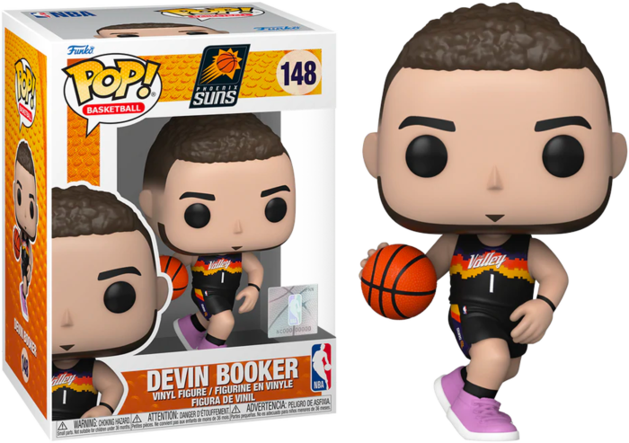 Funko Pop NBA Basketball Devin Booker Phoenix Suns 2021 City Editio