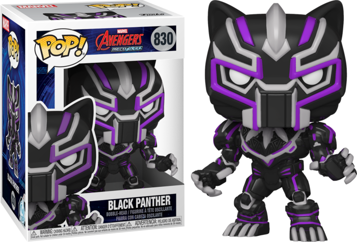 Funko Pop! Avengers Mech Strike - Black Panther Mech #830 - Real Pop Mania