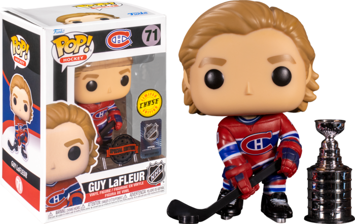 Funko Pop! NHL Hockey - Guy LaFleur Montreal Canadiens #71 - Chase Chance - Real Pop Mania