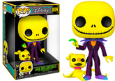 Funko Pop! The Nightmare Before Christmas - Jack Skellington with Zero Blacklight Jumbo #809 - Real Pop Mania