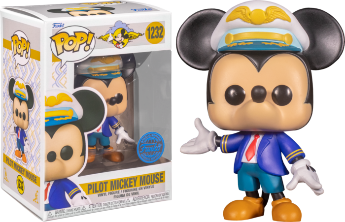 Funko Pop! Disney - Pilot Mickey Mouse #1232