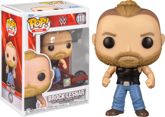 Funko Pop! WWE - Brock Lesnar #110 - Real Pop Mania