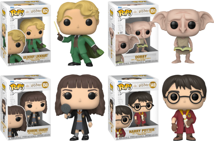 Funko Pop! Harry Potter and the Chamber of Secrets - 20th Anniversary - Bundle (Set of 4) - Real Pop Mania