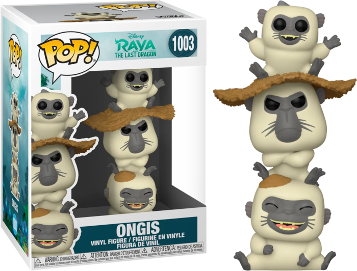 Funko Pop! Raya and The Last Dragon - Ongis #1003 - Real Pop Mania