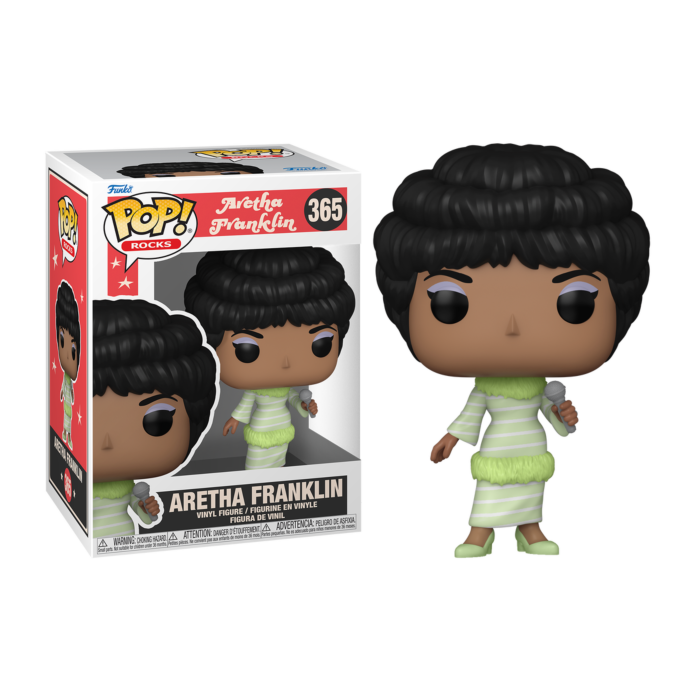 Funko Pop! Aretha Franklin - Aretha Franklin in Green Dress #365