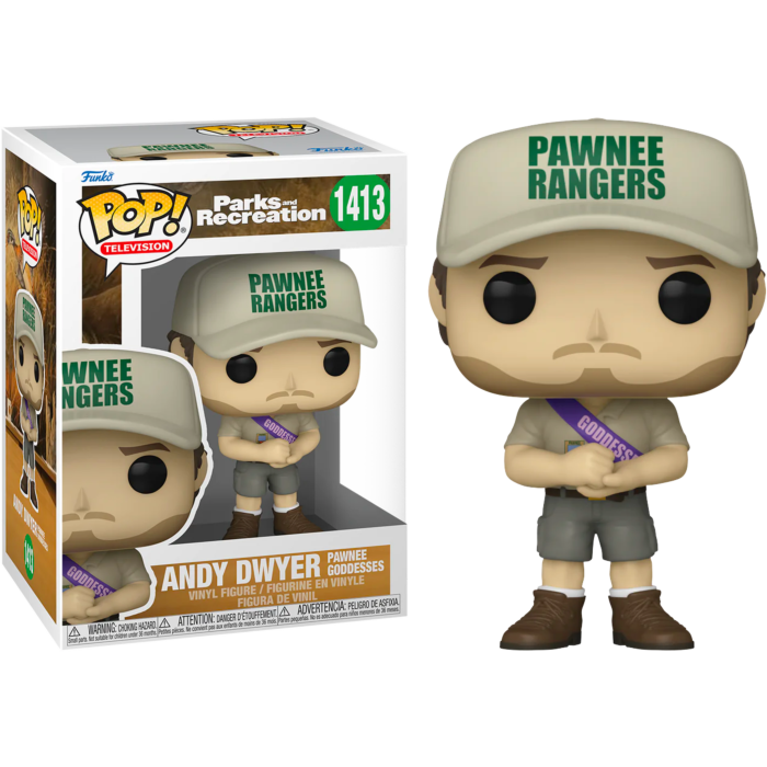 Funko Pop! Parks and Recreation - Andy Dwyer (Pawnee Goddesses) #1413