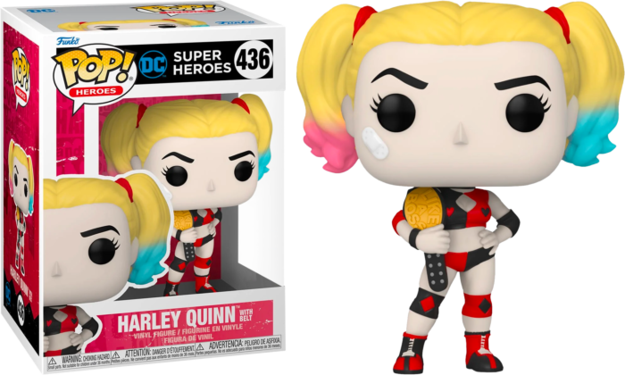 Funko Pop! Batman - Harley Quinn with Belt #436 - Real Pop Mania