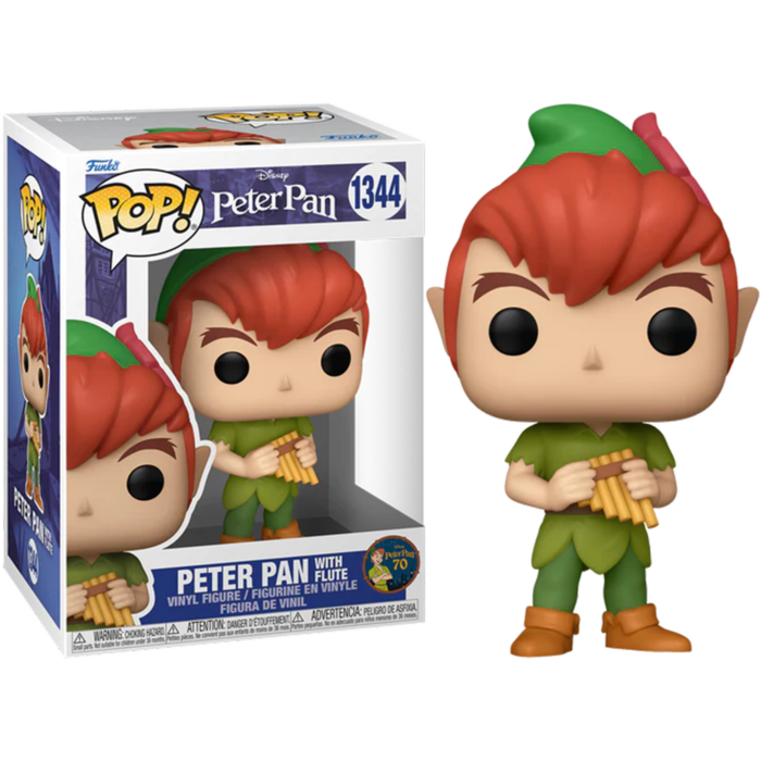 Funko Pop! Peter Pan 70th Anniversary - Peter Pan with Flute #1344