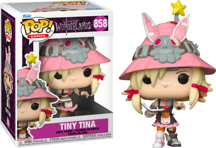 Funko Pop! Borderlands: Tiny Tina’s Wonderland - Tiny Tina #858