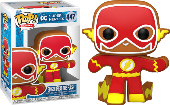 Funko Pop! DC Super Heroes - Gingerbread The Flash #447