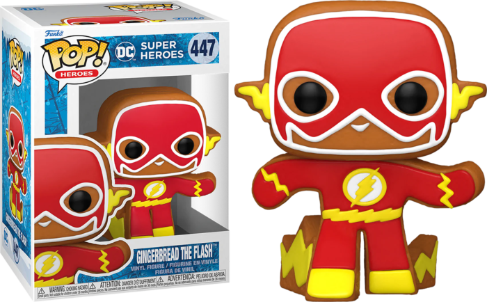 Funko Pop! DC Super Heroes - Gingerbread The Flash #447 - Real Pop Mania