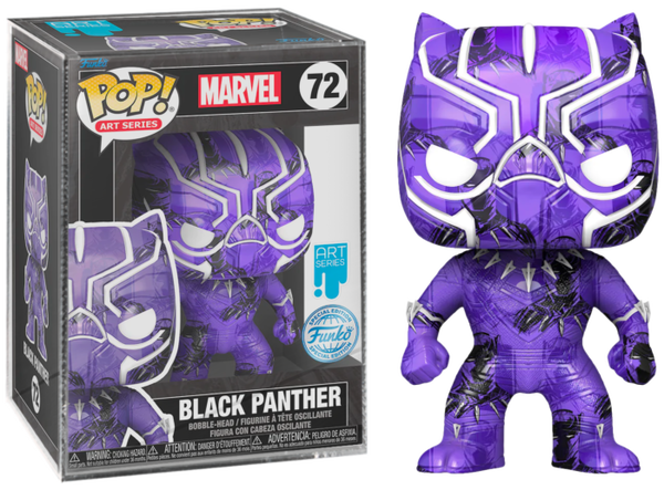 Funko Pop! Black Panther (2018) - Black Panther Artist Series #72 with