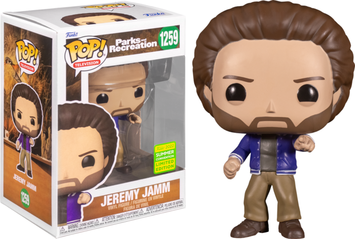 Funko Pop! Parks and Recreation - Jeremy Jamm #1259 (2022 Summer Convention Exclusive)