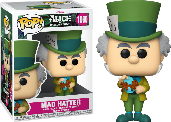 Funko Pop! Alice in Wonderland - Mad Hatter 70th Anniversary #1060 - Real Pop Mania