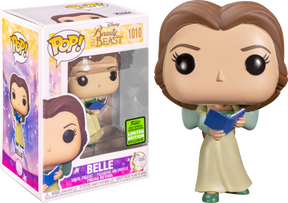 Funko Pop! Beauty and the Beast - Belle with Green Dress 30th Anniversary in Acrylic Pop! Protector#1010 (2021 Spring Convention Exclusive)