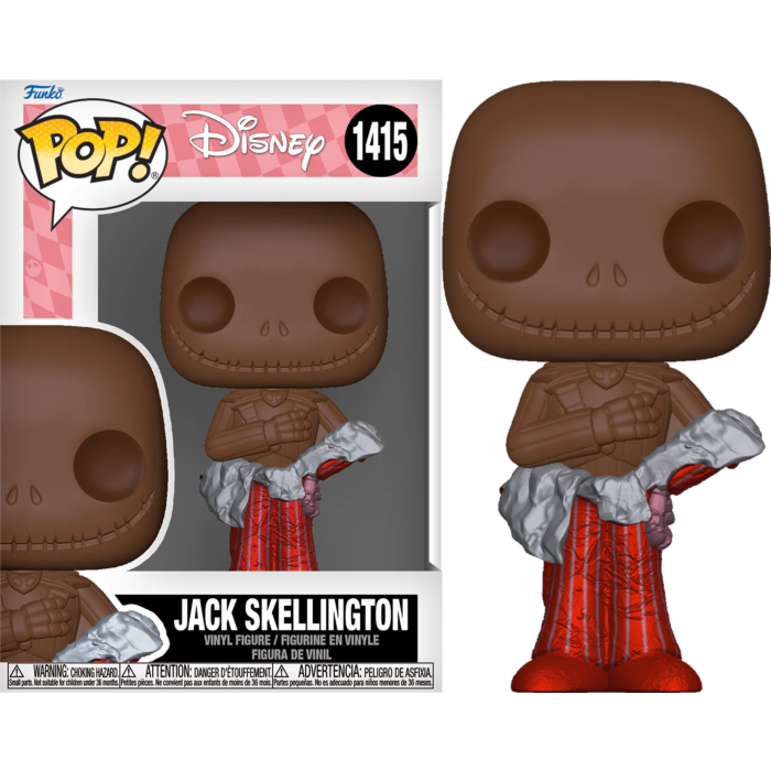 Funko Pop! The Nightmare Before Christmas: Valentines 2024 - Jack Skellington (Chocolate) #1415