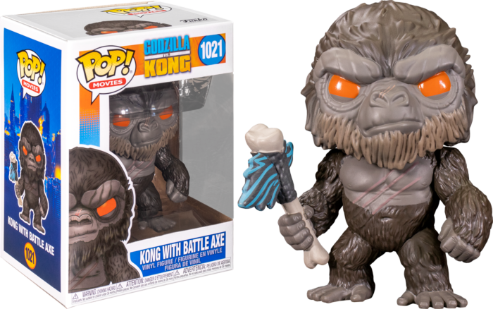 Funko Pop! Godzilla vs Kong - Kong with Battle Axe #1021