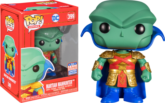 Funko Pop! Martian Manhunter - Imperial Palace Martian Manhunter #399 (2021 Summer Convention Exclusive) - Real Pop Mania