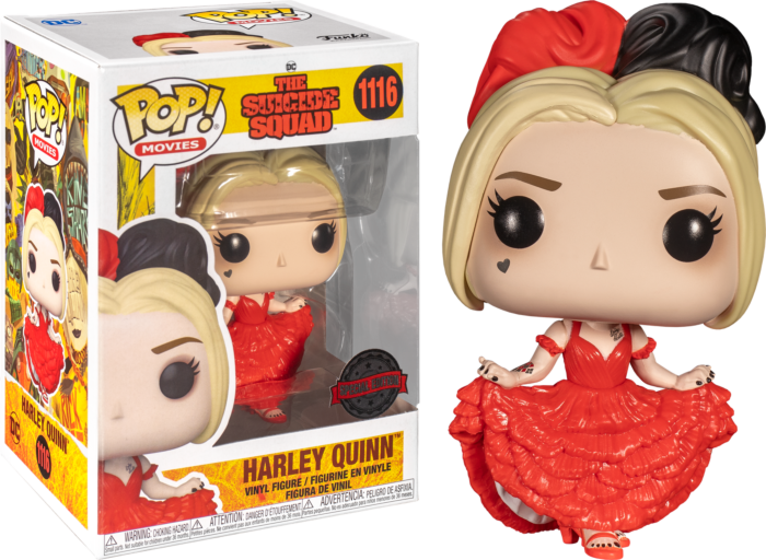 Funko Pop! The Suicide Squad (2021) - Harley Quinn Curtsying #1116 - Real Pop Mania