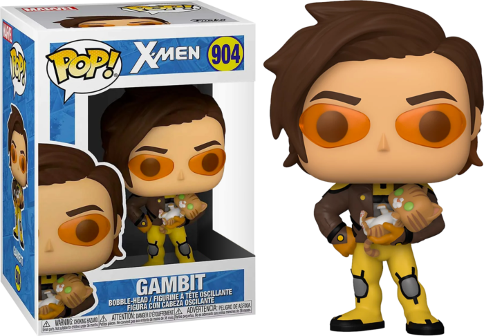 Funko Pop! X-Men: All-New X-Factor - Gambit with Cat #904 - Real Pop Mania