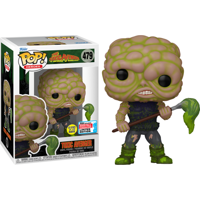 Funko Pop! The Toxic Avenger - Toxic Avenger Glow in the Dark #479 (2023 Fall Convention Exclusive)
