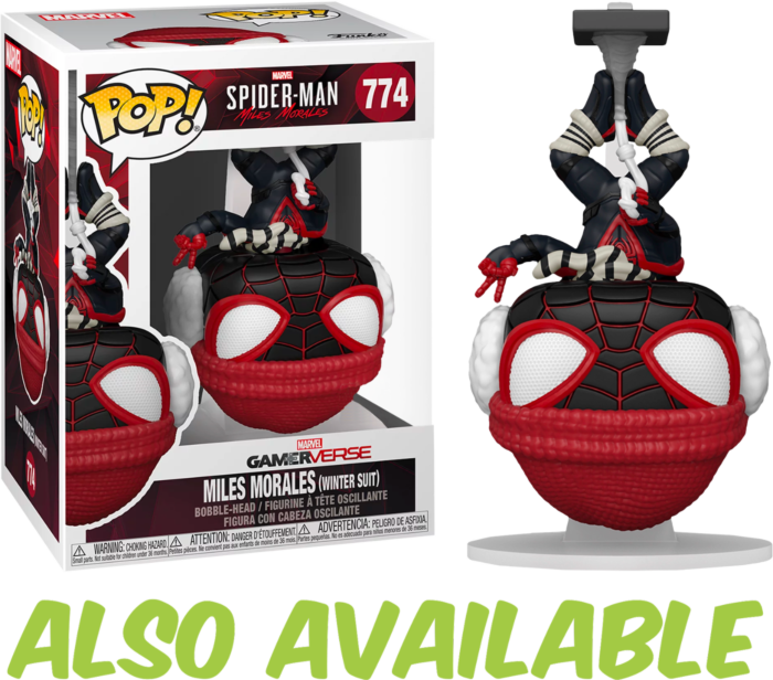 Funko Pop! Marvel's Spider-Man: Miles Morales - Miles Morales in Programmable Matter Suit #773