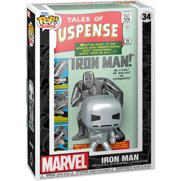 Funko Pop! Comic Covers - Marvel - Tales of Suspense - Iron Man #34