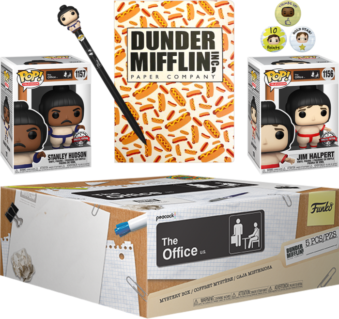 Funko Pop! The Office - Beach Games Exclusive Collector Box - Real Pop Mania