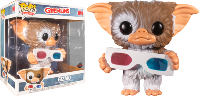 Funko Pop! Gremlins - Gizmo with 3D Glasses 10" #1149 - Real Pop Mania
