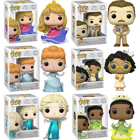 Funko Pop! Disney 100th - Walt Disney Princess - Bundle (Set of 6)