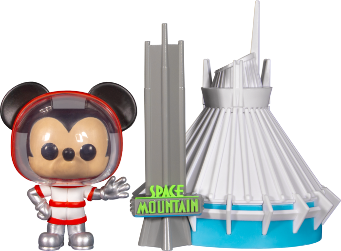 Funko Pop! Town - Walt Disney World - Mickey Mouse with Space Mountain 50th Anniversary #28