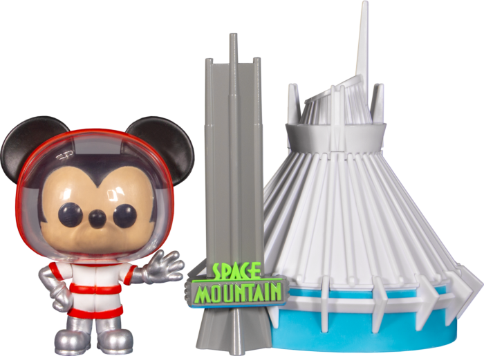 Funko Pop! Town - Walt Disney World - Mickey Mouse with Space Mountain 50th Anniversary #28 - Real Pop Mania