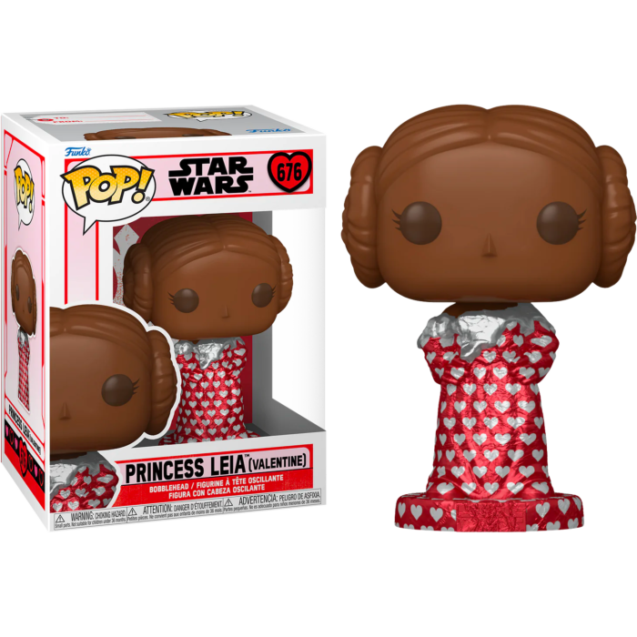 Funko Pop! Star Wars - Princess Leia Chocolate (Valentine) #676