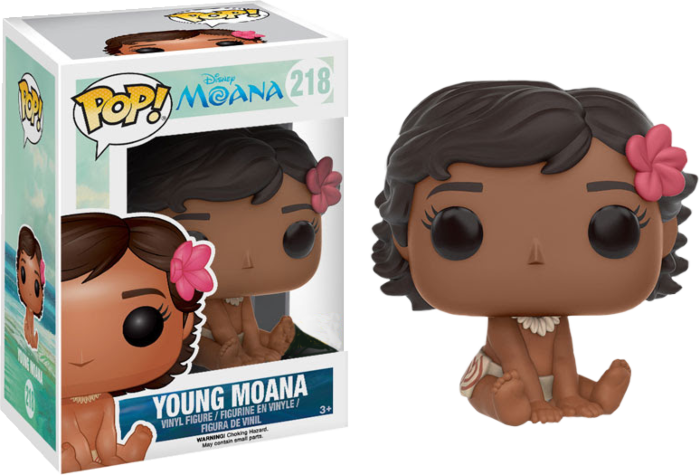 Funko Pop! Moana - Young Moana Sitting #218 - Real Pop Mania