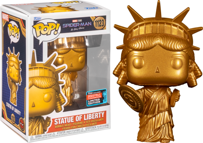 Funko Pop! Spider-Man: No Way Home - Statue of Liberty #1123 (2022 Fall Convention Exclusive) - Real Pop Mania