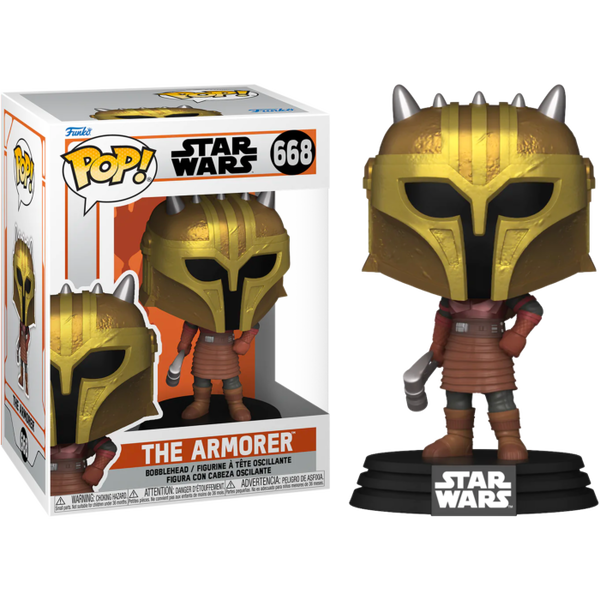 Funko Pop! Star Wars: The Mandalorian - The Armorer (Hand on the