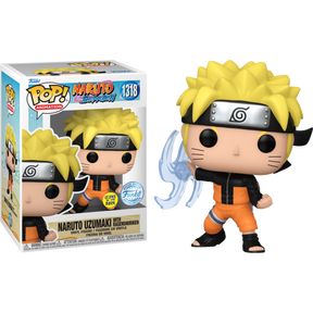 Funko Pop! Naruto: Shippuden - Naruto Uzumaki with Rasenshuriken Glow in the Dark #1318